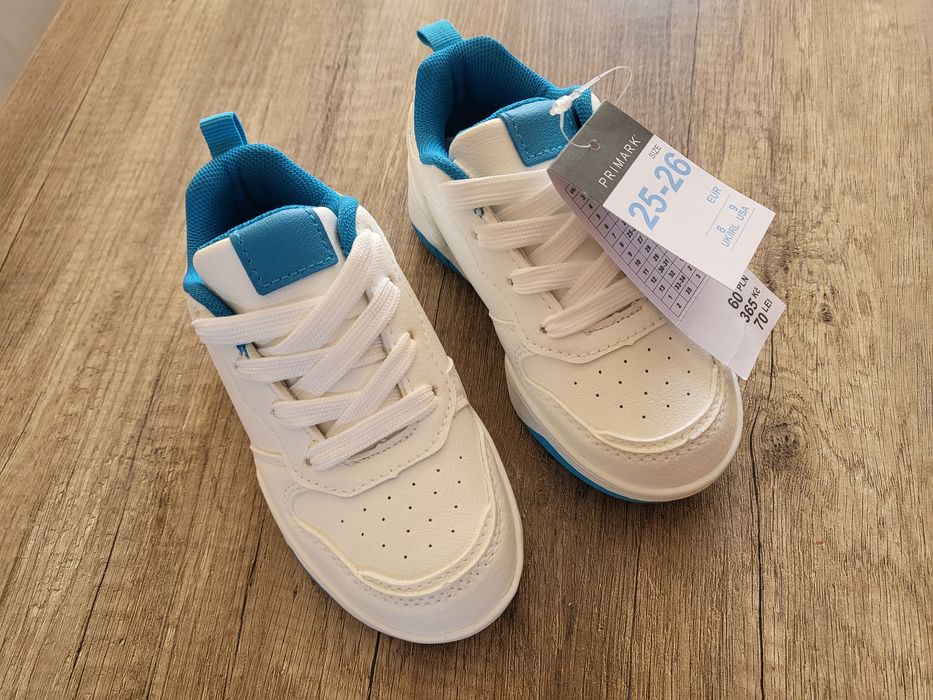 Бели кецове Primark, размер 25-26