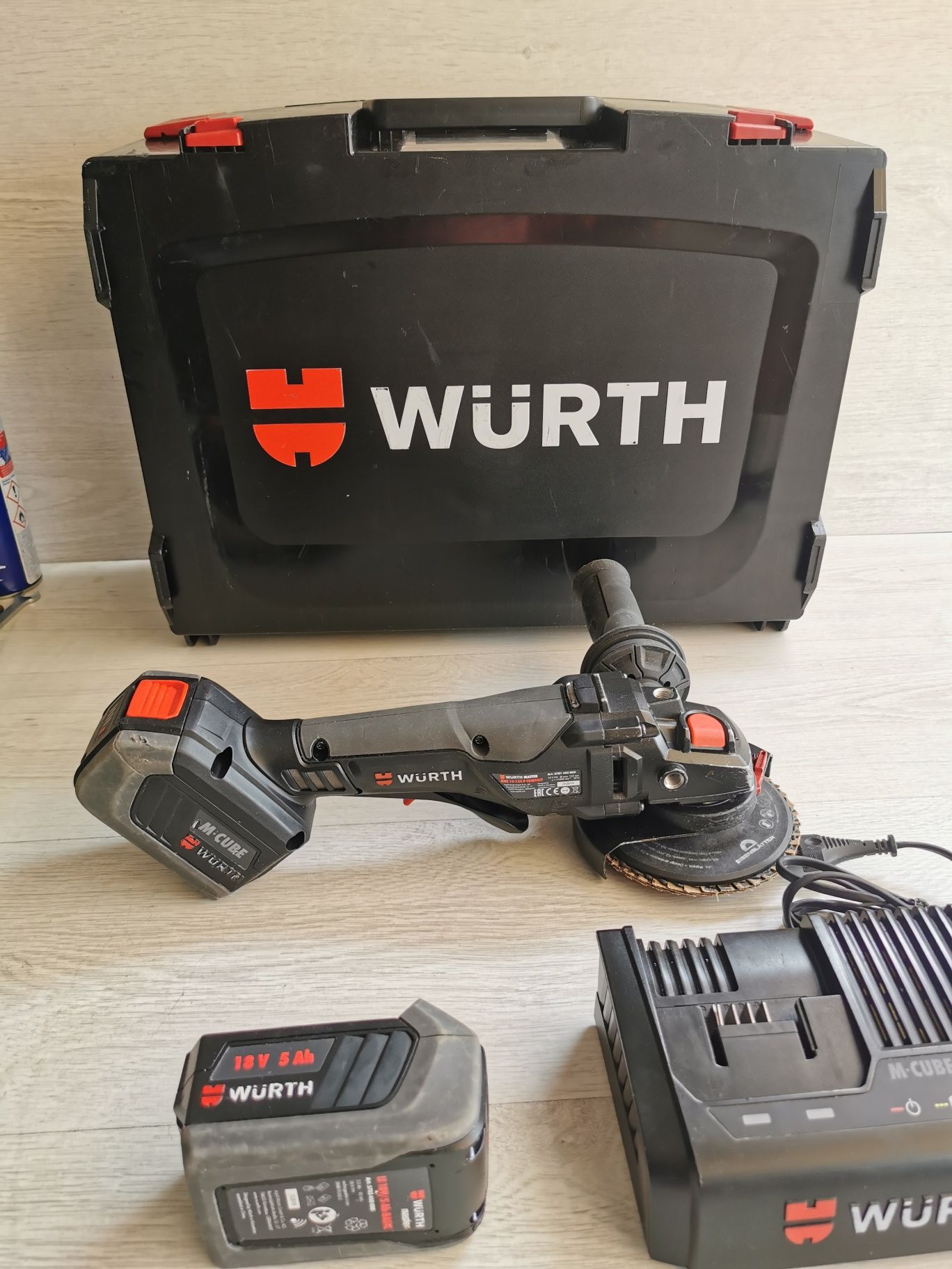 polizor WURTH AWS 18-125