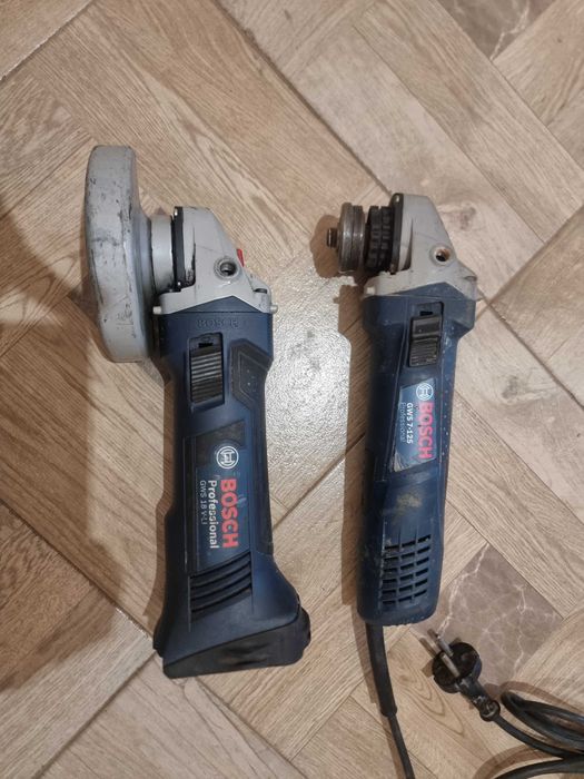 Акумулаторен ъглошлайф BOSCH GWS 18V-Li и GWS 7-125 / Бош