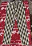 Pantaloni in dungi, talie inalta, marime 36