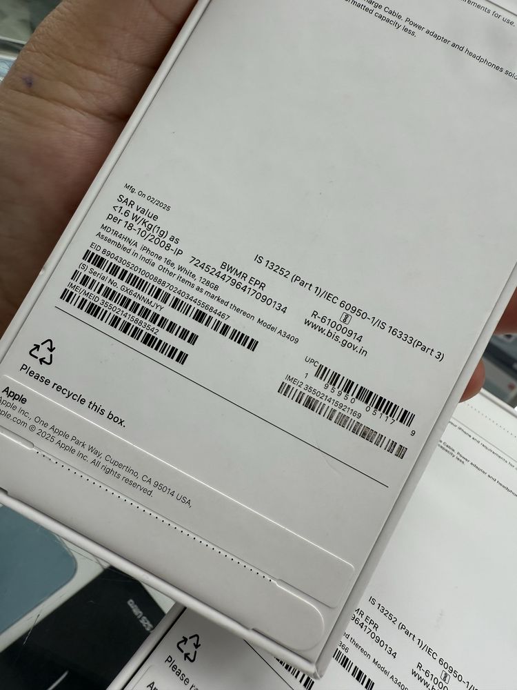 iPhone 16e 128gb Simkarta