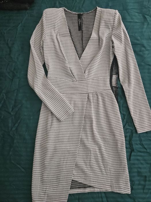 Рокля със ситен пепит на бг бранд After