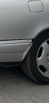 Задний бампер w210 до рест