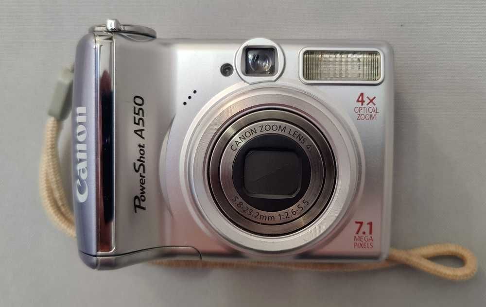 Canon PowerShot A550, 7.1MP, zoom 4X