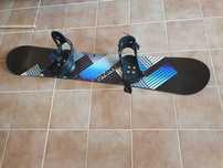 Placă snowboard cu legături - aproape nouă