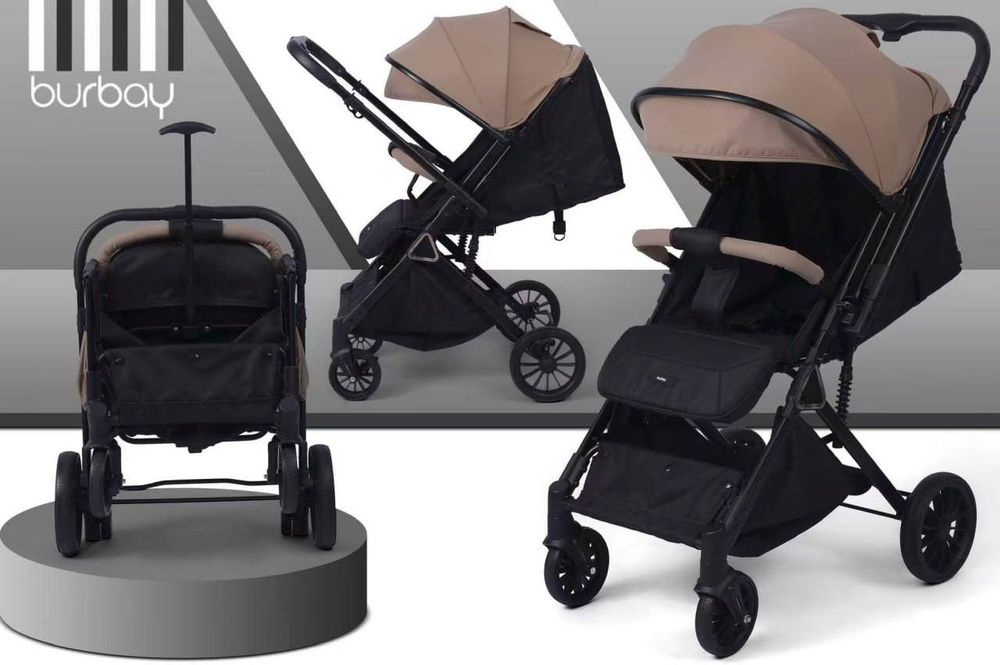 Новая прогулочная коляска  с перекидными ручками