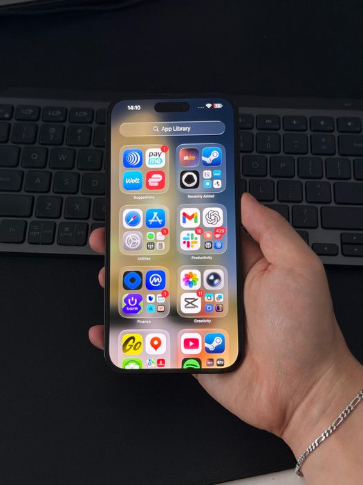 iPhone 14 Pro Max 256GB Space Black – A’lo holat, 84% batareya, E-sim