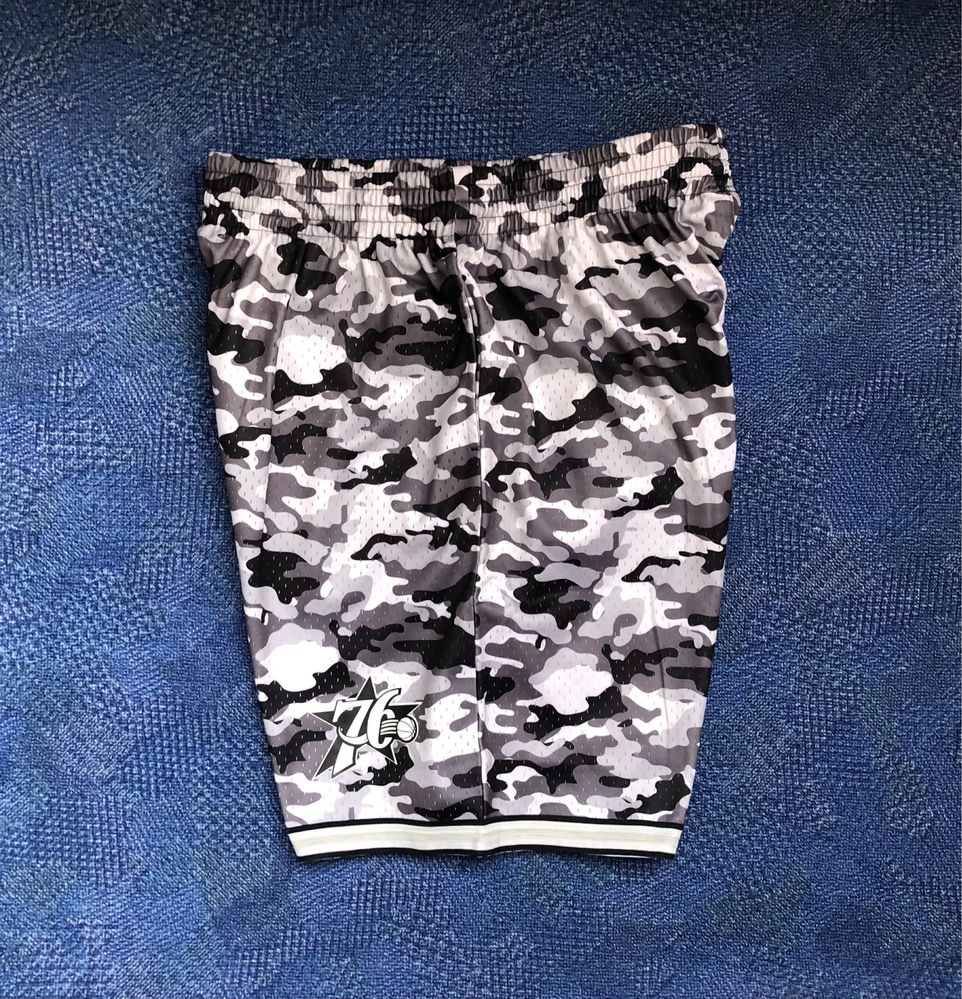 Mitchell & Ness NBA Philadelphia 76ers Camo Jeresy ОРИГИНАЛНИ