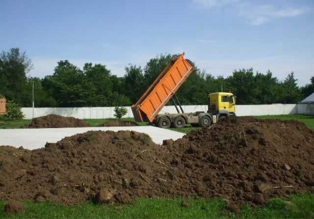 Nisip pietris pamant basculanta 8x4