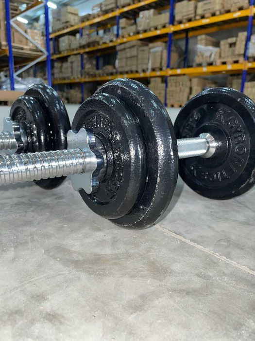 Set 20 kg gantere Gyronetics ( 2x10kg )