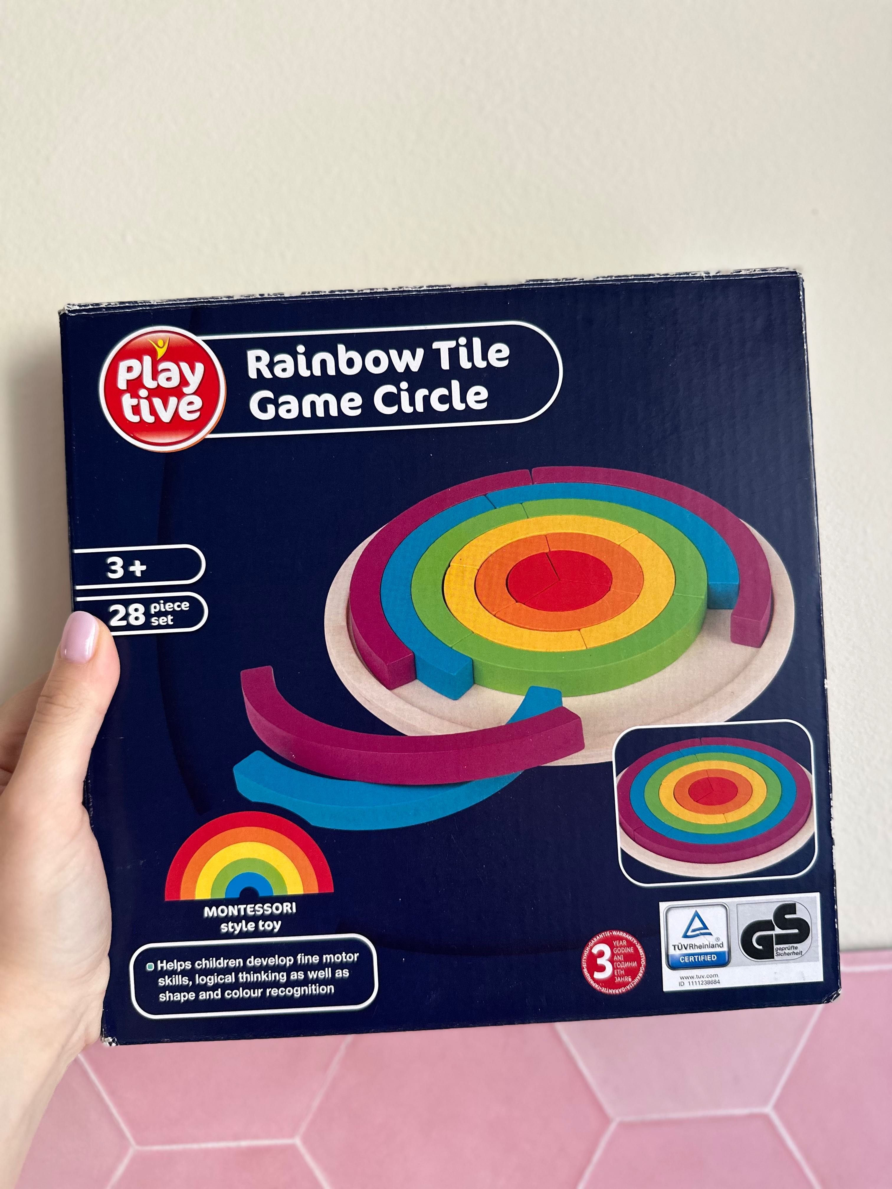 Дьга мозайка кръг Rainbow Tile
Game Circle Play tive Lidl