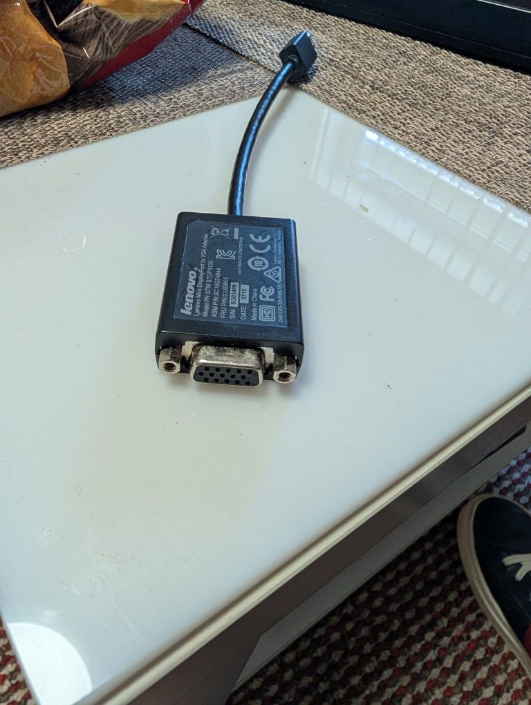 Adaptor Lenovo mini Display Port la VGA