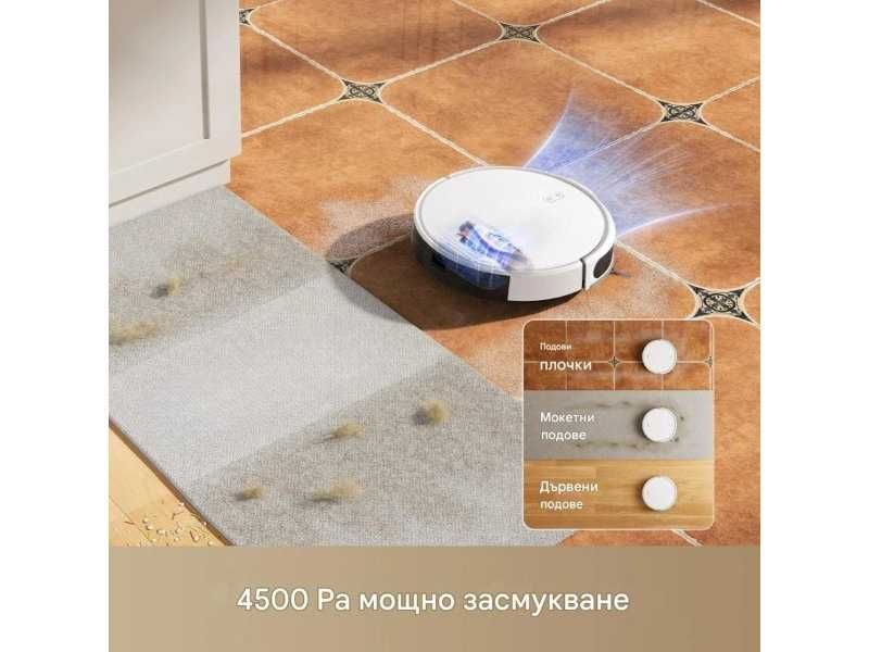 Робот Прахосмукачка с LiDAR Навигация Dreame Mova M1, 4500 Pa