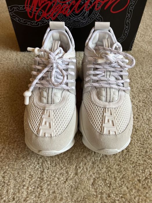 Versace Chain Reaction White 40-44