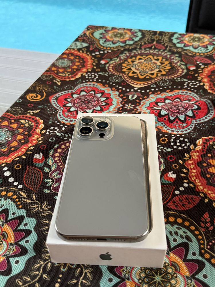 Iphone 15 pro max 256 GB natural titanium Full Box