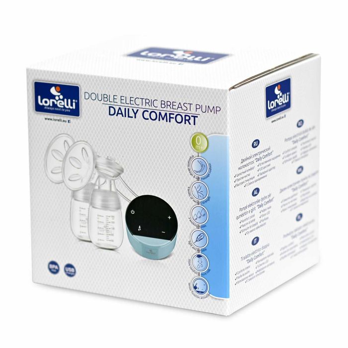 Електрическа двойна помпа за кърма Lorelli Daily Comfort