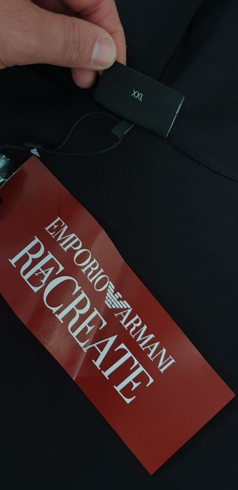 Emporio Armani Mens Hoodie Size 2XL НОВО! ОРИГИНАЛ! Мъжки Суичър!