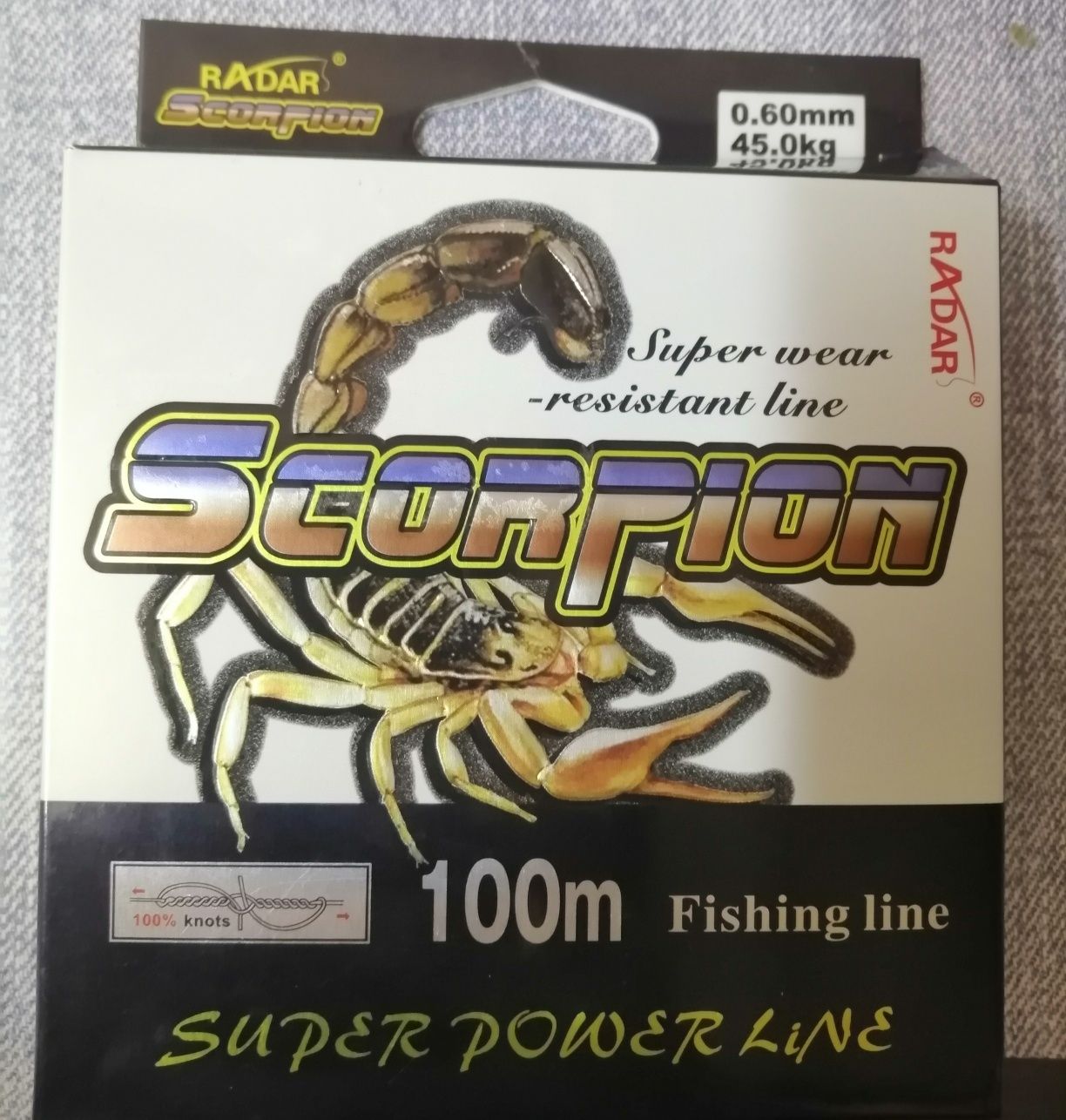Леска рыболовная Scorpion