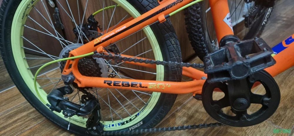 MTB CROSS Rebel Boy 20 - Portocaliu | 6-8 ani