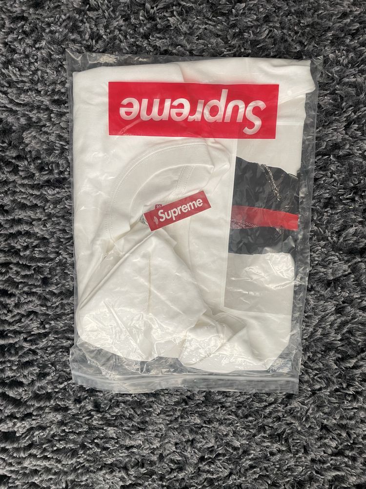 Supreme playboi carti tee white + playboi carti постер