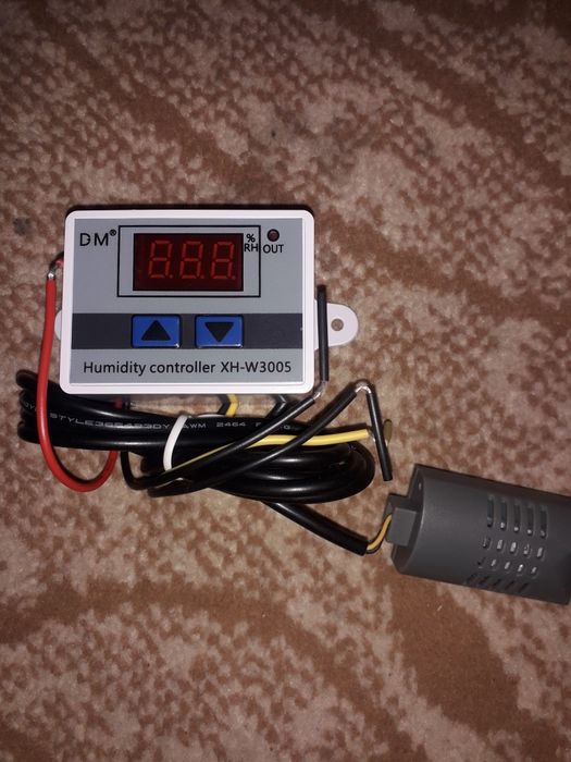 Для инкубатора,овощехранилища контролер XH-W3005,датчик влажности