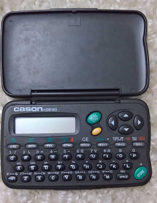 Agenda electronica/Calculator stiintific Cason DB-183