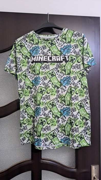 Lot 3 tricouri minecraft masura 158