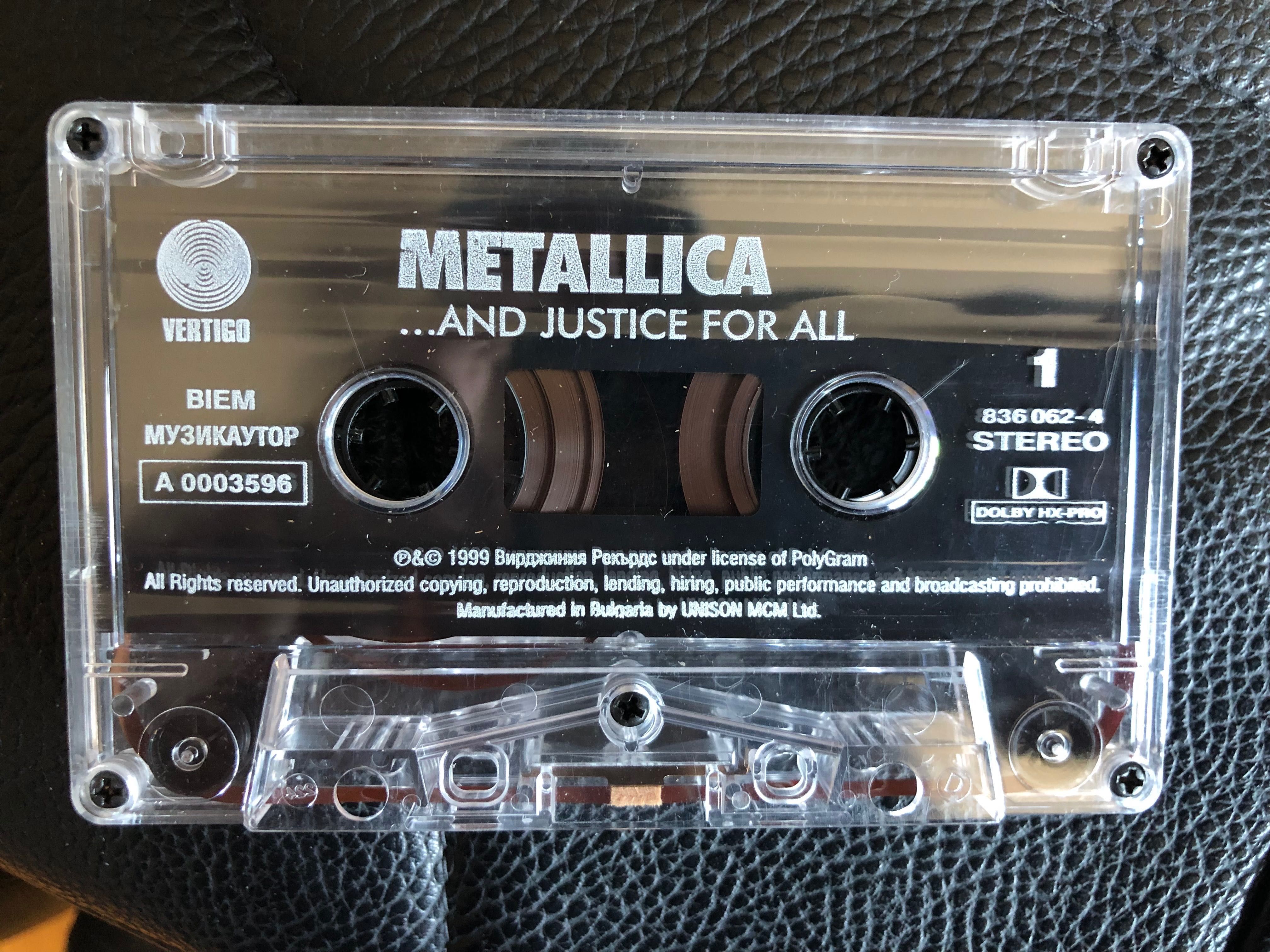 Аудио касети Metallica