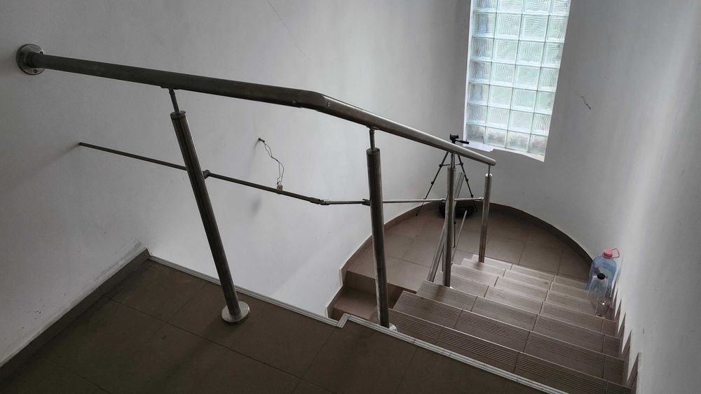 balustrada inox cu sau fara sticla, montaj inclus