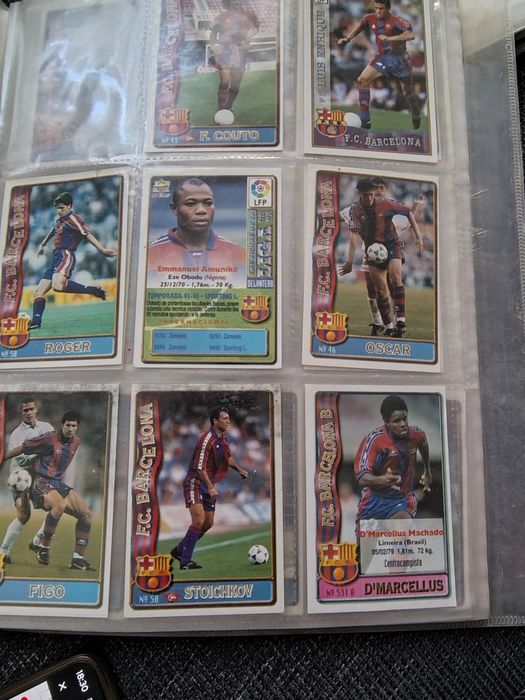 Cartonase fotbaliști anii 70