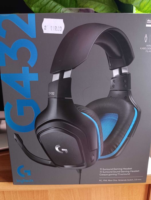 Геймърски слушалки logitech