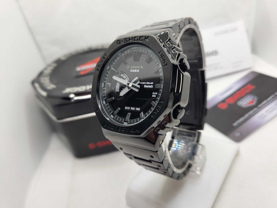 Ceas Casio g shock Full metal GM B2100BD Full Black Nou,Garantie 2 ani