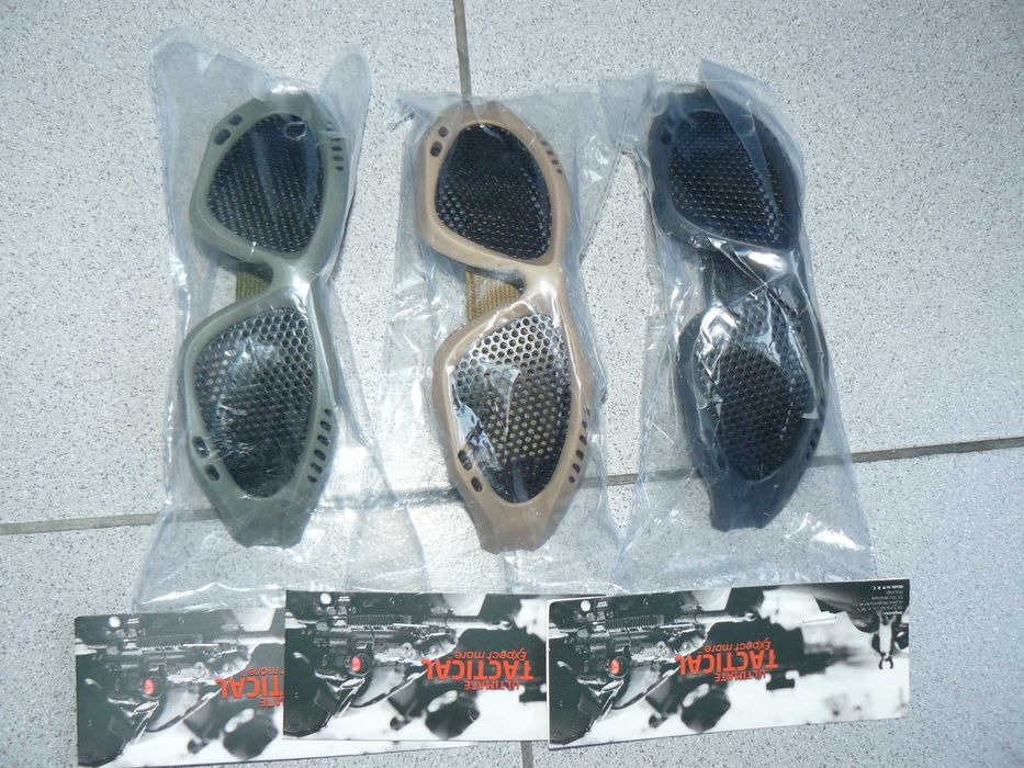 Ochelari Tactici Ultimate Tactical Strike V1 Cu Plasa Metal By Dragon