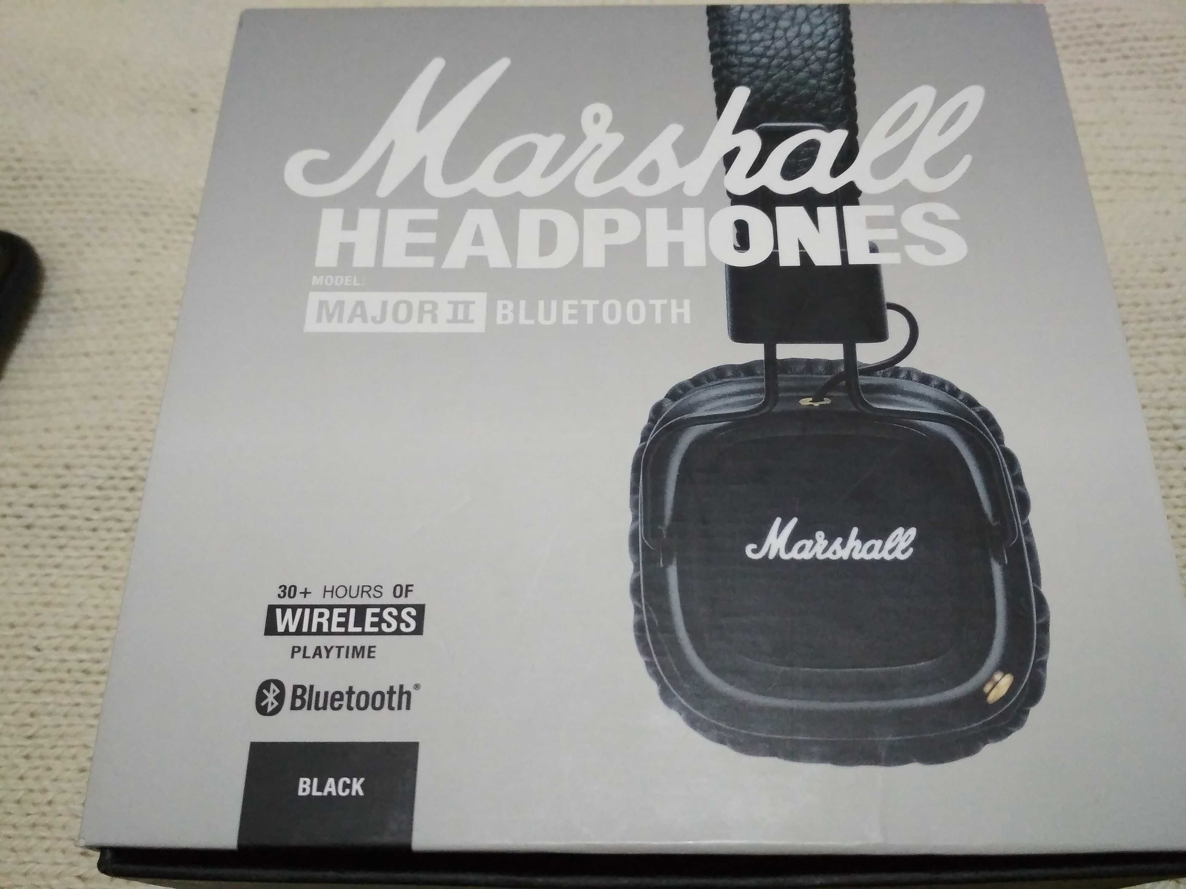 Наушники Marshall Major 2 Bluetooth Black