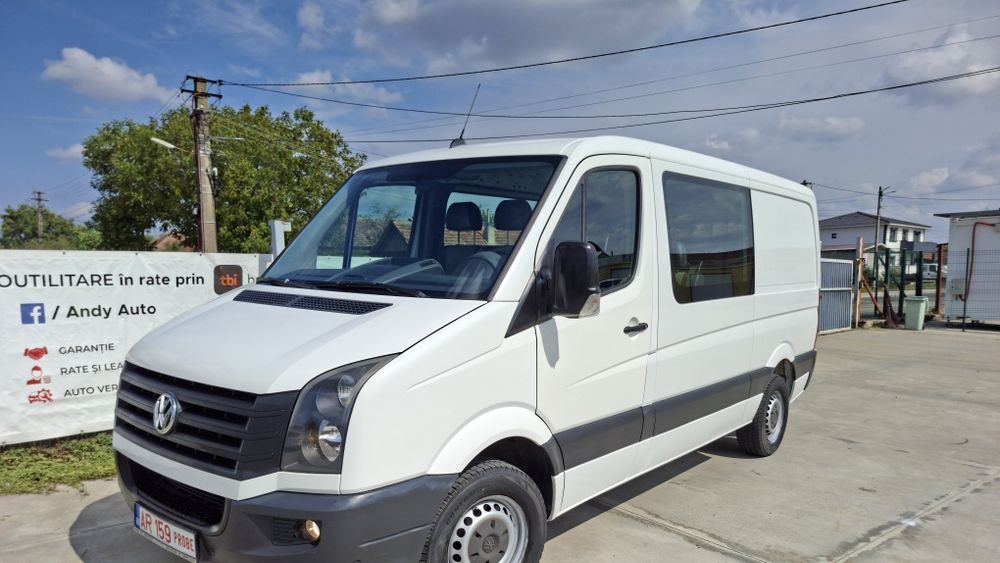 Vw crafter 2012 6 loc  2.0tdi 136 cp euro 5 Rate Factura Garanție