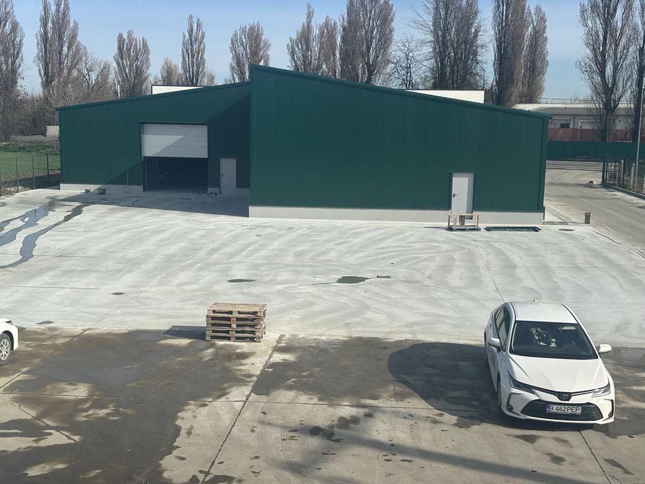 Persoana juridica inchiriaza depozit 580 mp cu platforma betonata 1200