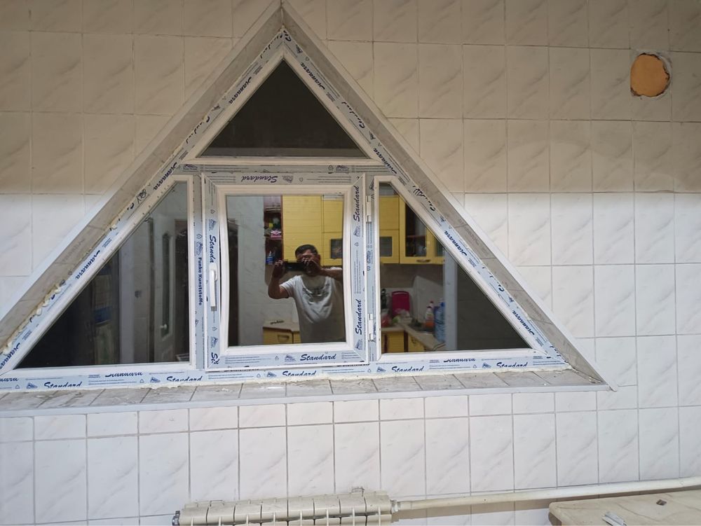 Пластиковые окна на заказ любой сложности Алматы Недорого Болкон