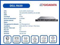 Dell R630 2x E5-2690 v4 256GB H730 2x PS Server 6 Luni Garantie