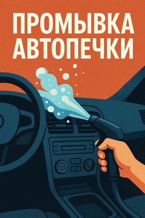Промывка печки автомобиля