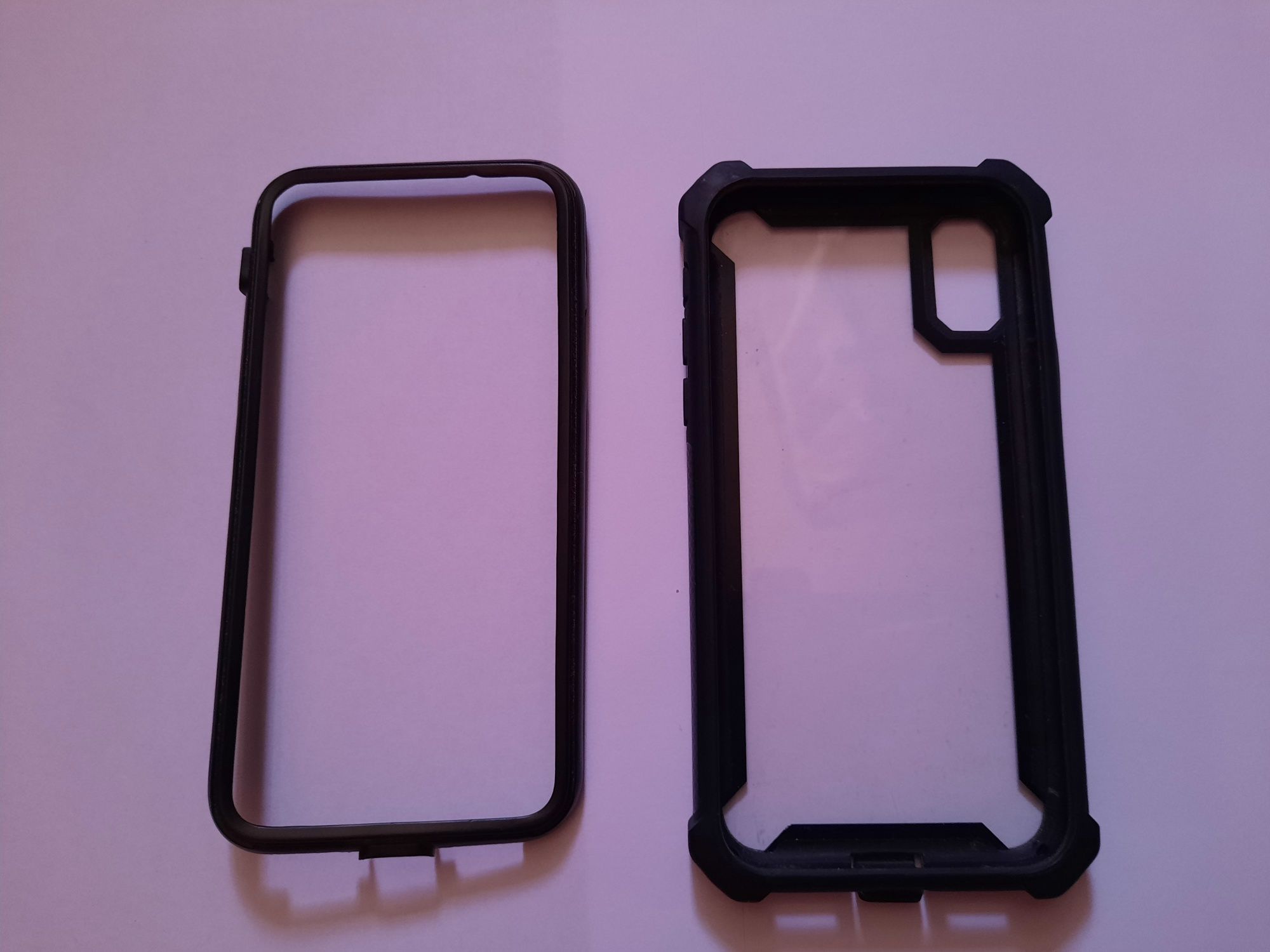 Husă/Carcasă protecție pentru IPhone X/XS cu bumper atașat