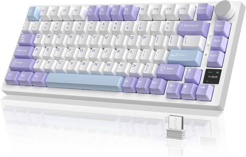 Клавиатура Ajazz ak820pro+кейкапы