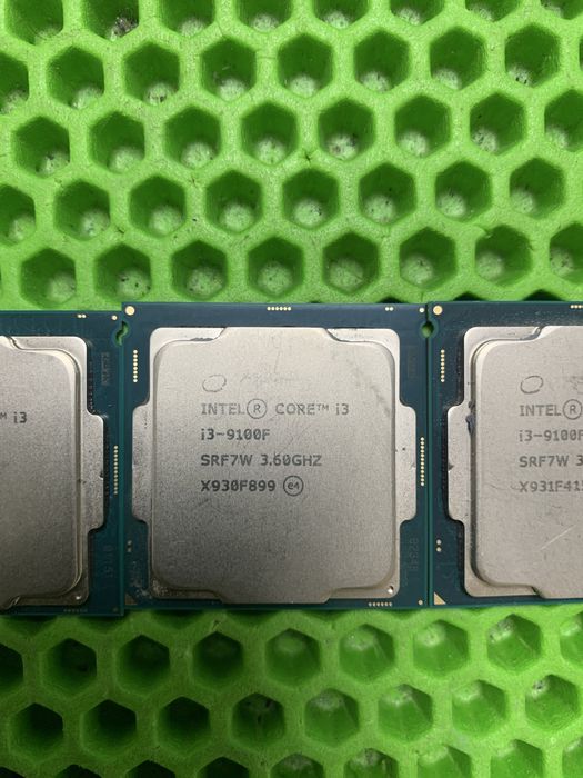 Процессор i3-9100F.