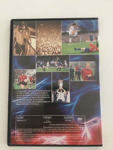 DVD Finala de la Sevilla '86 Steaua - Barcelona