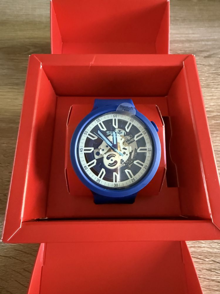 Swatch Big Bold , blue/син часовник