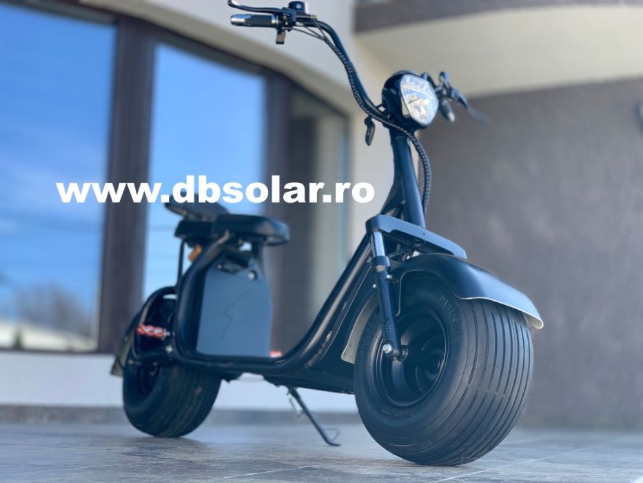 SCOOTER ELECTRIC 12Ah 40Km Autonomie Scuter Suspensii Harley SIGILAT‼️