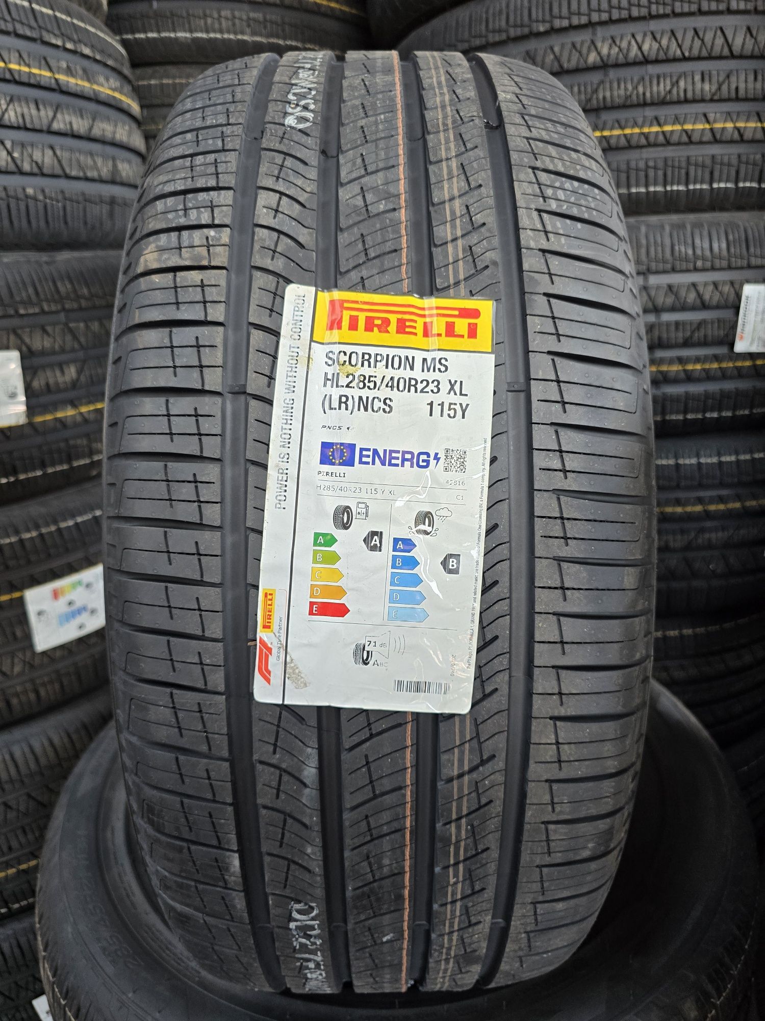 285/40/23 PIRELLI 4бр