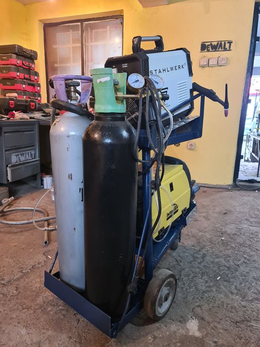 Stahlwerk Sudura ALUMINIU AC/DC TIG MMA butelie argon 20l