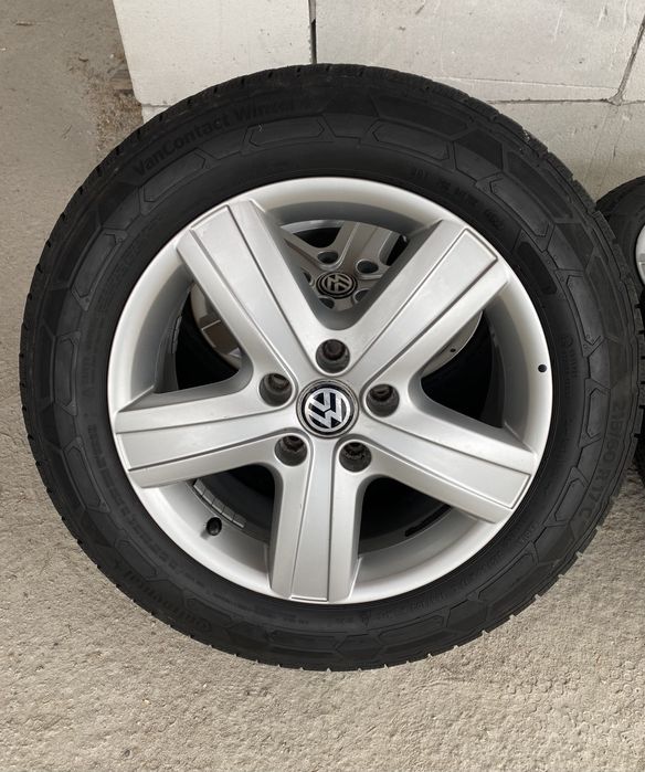 Jante R17 Originale Vw T5,T6 Anvelope foarte bune 215/60C M+S