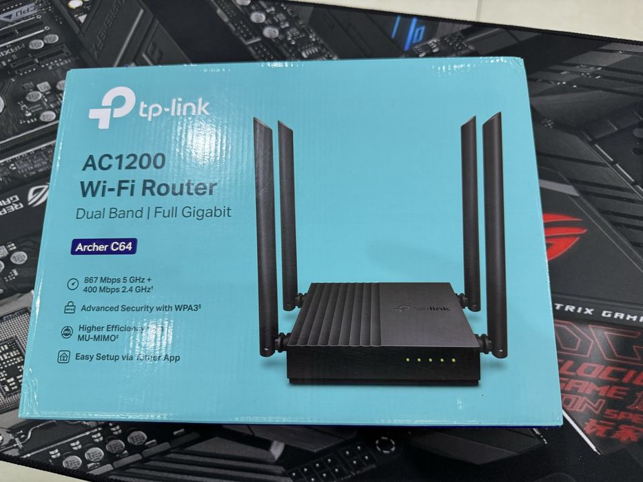 Роутер TP-Link Archer C64 (почти новый)