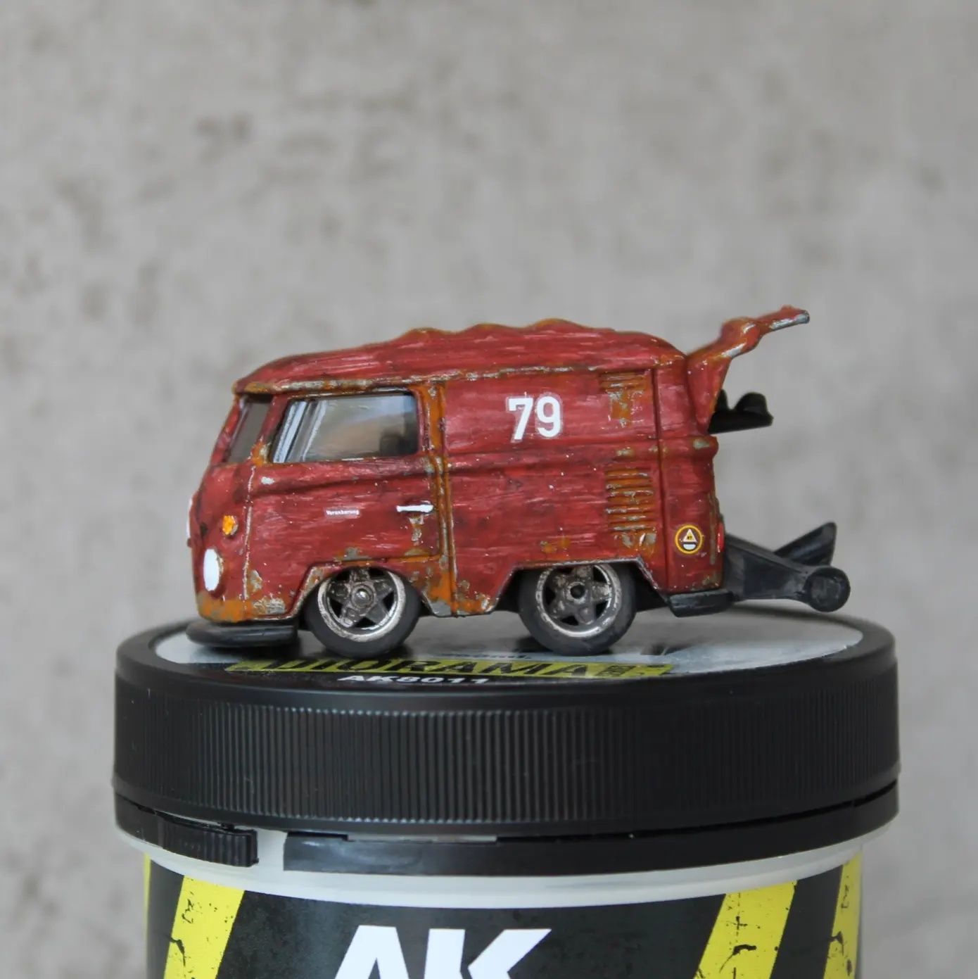 Custom Kool Kombi Hot wheels